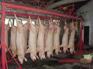 Românii consumă mai multă carne de porc şi de pasăre